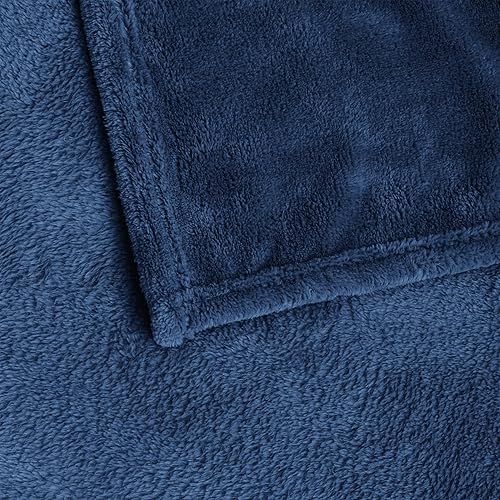 Miniatura 7 de BEDELITE - Manta de vellón para cama, grande, afelpada, acogedora, supersuave, cálida y ligera, para todas las estaciones, tamaño King, 108 x 90