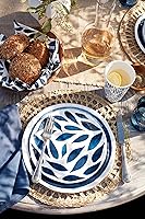 Vista 7 de Lenox 895323 Blue Bay - Juego de vajilla de melamina de 16 piezas, material ligero de melamina