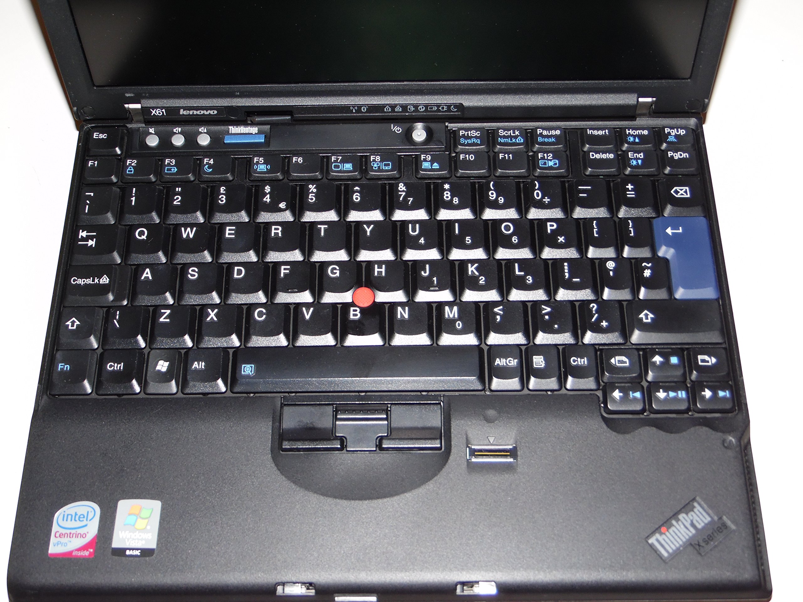 Lenovo ThinkPad X61 T8100付属品あり　Win Vista Windows XP Vista 7 OS選択可 12 1” Lenovo IBM ThinkPad X61 7673-D37