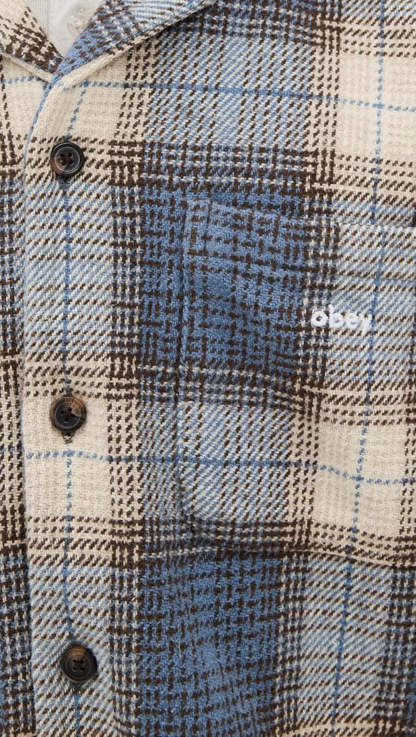 OBEY Men's Laurel Flannel Shirt - Image 6