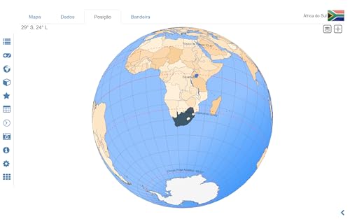 Atlas mundial e mapa do mundo MxGeo