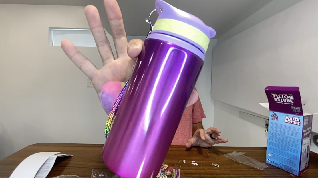 BEST Decorate Your Own Water Bottle Kits? | Purple Ladybug