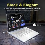 HP Stream 14" HD Business Laptop, Intel Processor N150, 16GB RAM, 1.12TB Storage (128GB UFS+1TB Docking Station Set), Intel Graphics, 720p HD Camera, Wi-Fi 6, Year Office 365, Windows 11 S, Blue