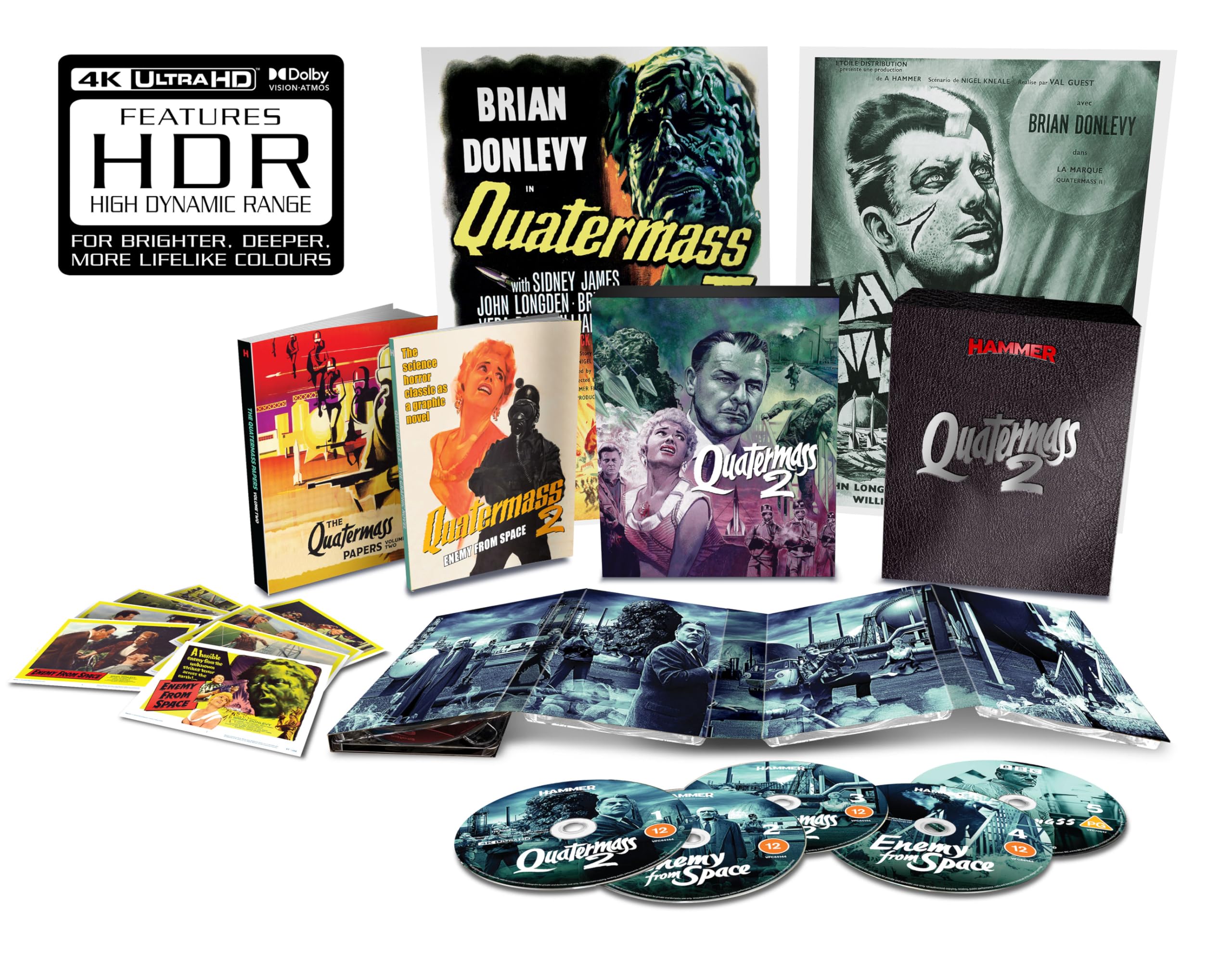 Quatermass 2 Limited 4K UHD [Region A & B & C]