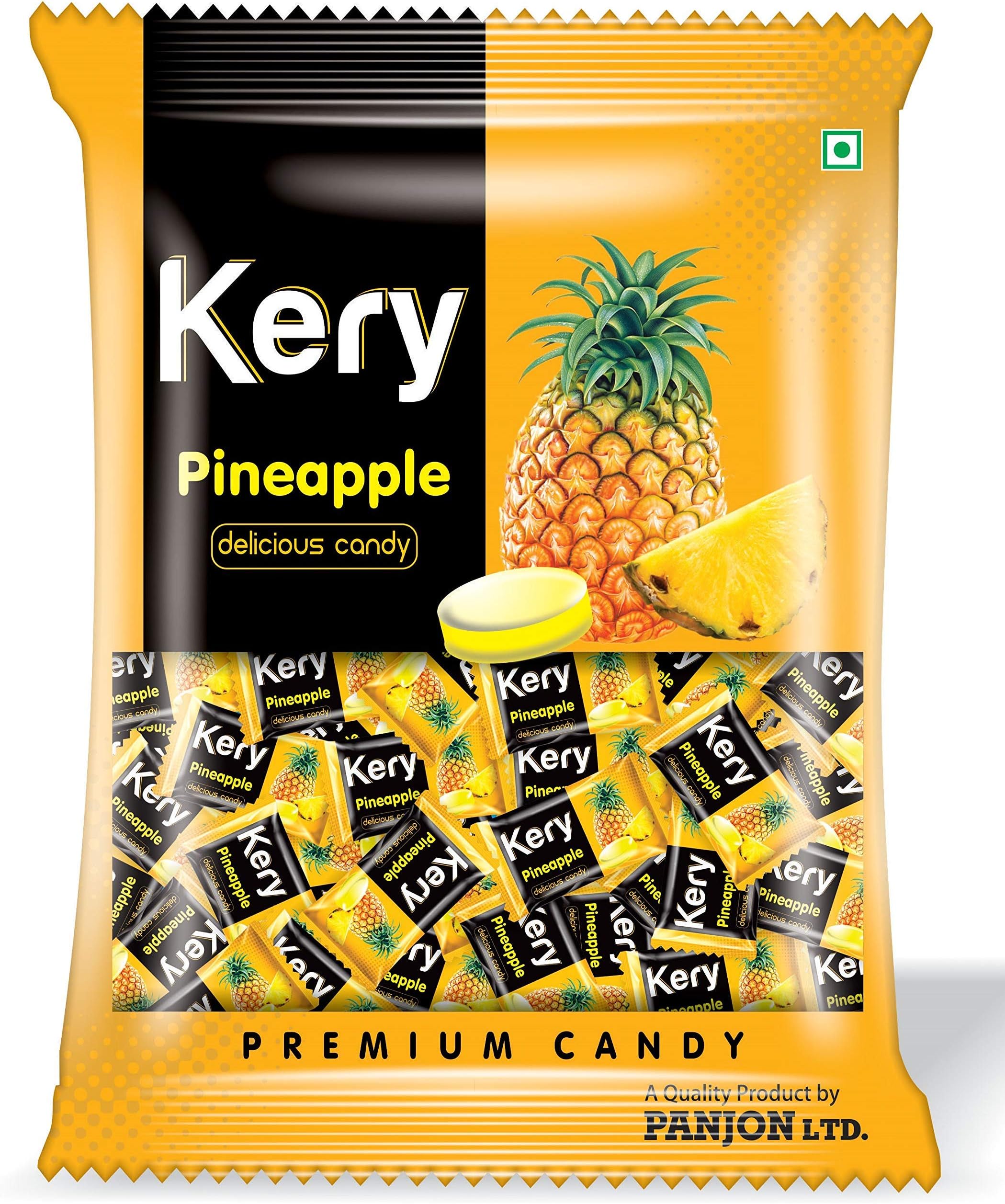 Kery Pineapple Candy (Pack of 2) 480g [Juicy Pineapple Toffee]