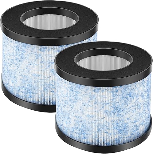 Skydiras Filtros HEPA MA-01CW para uso doméstico, compatibles con el purificador de aire Miko Ibuki C102, comparado con la relación de filtro C102,