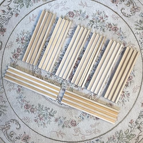 Miniatura 6 de Soportestableros de dominó de madera, juego de 8, organizadores naturales para el juego de dominó Tren mexicano, Pata de pollo y otros juegos de