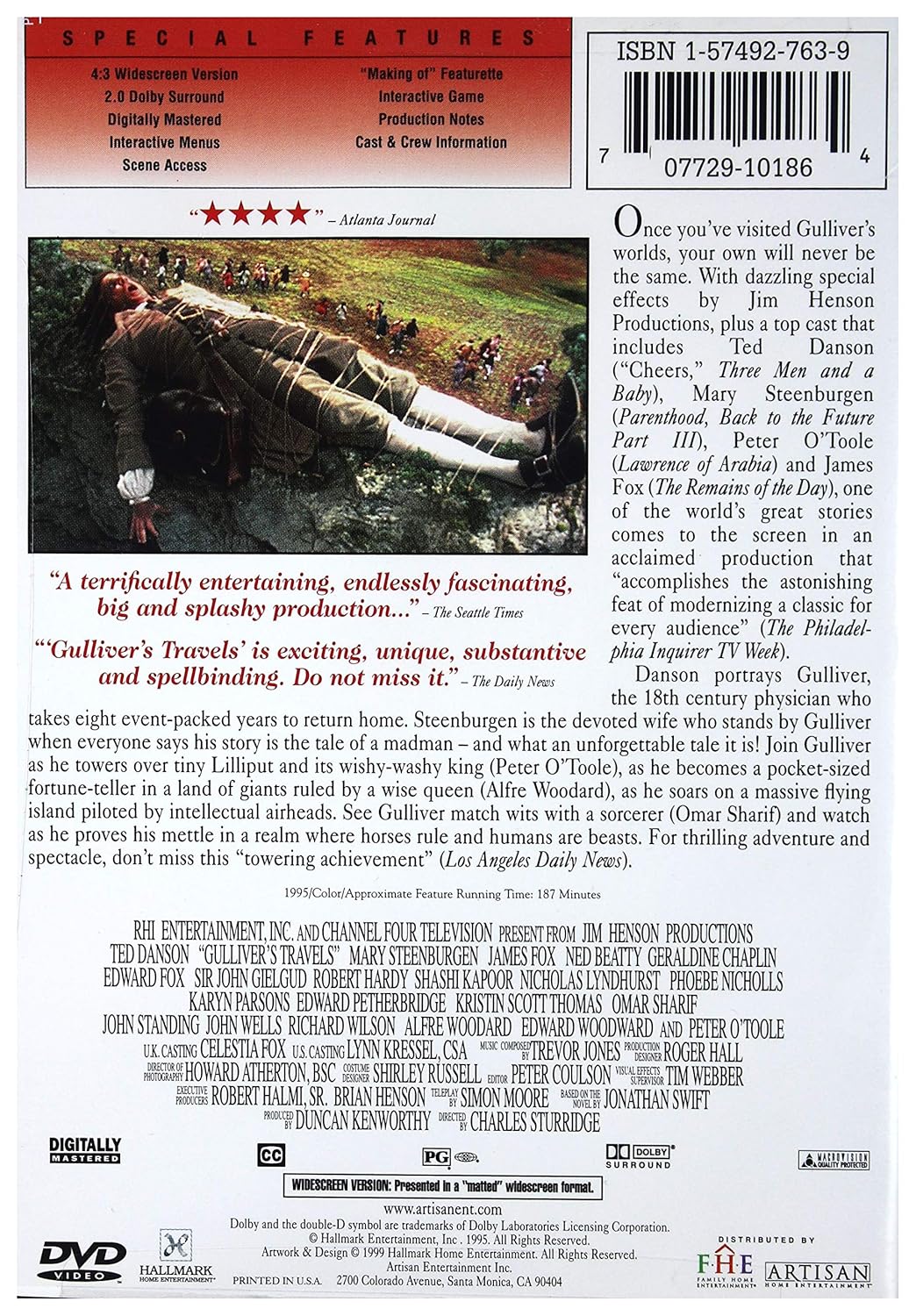 Gulliver's Travels [DVD]