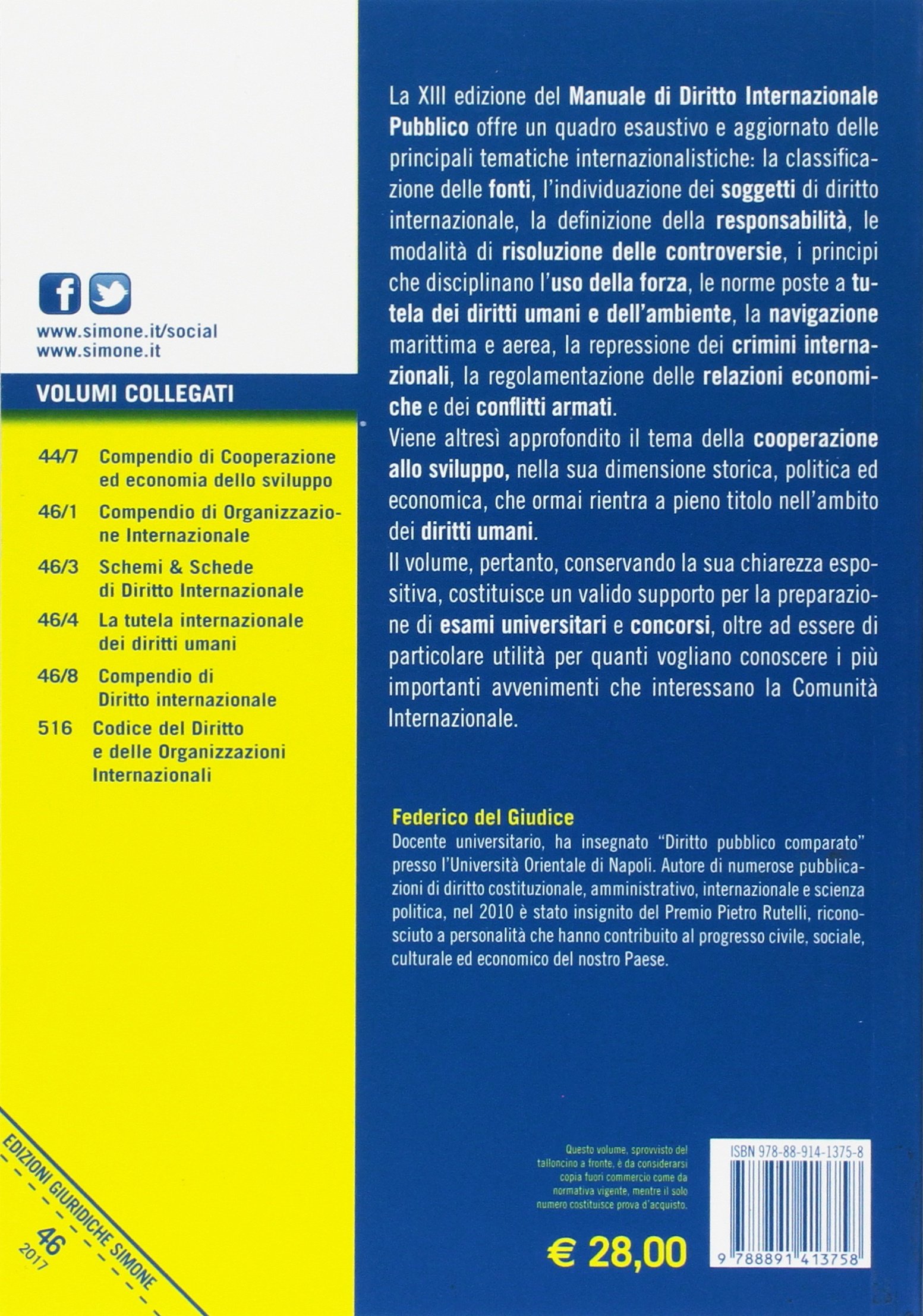 Manuale di diritto internazionale pubblico