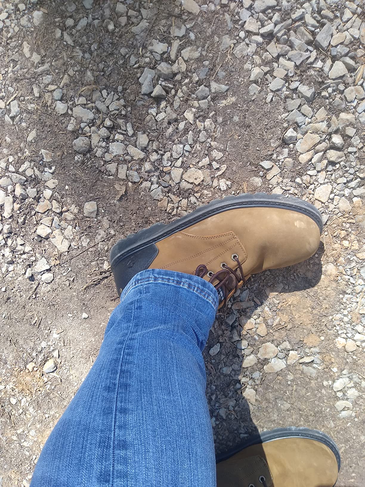 9/mo Finance HISEA Work Boots for Men 6" Steel/Soft Toe Industrial & Construction Work Shoes