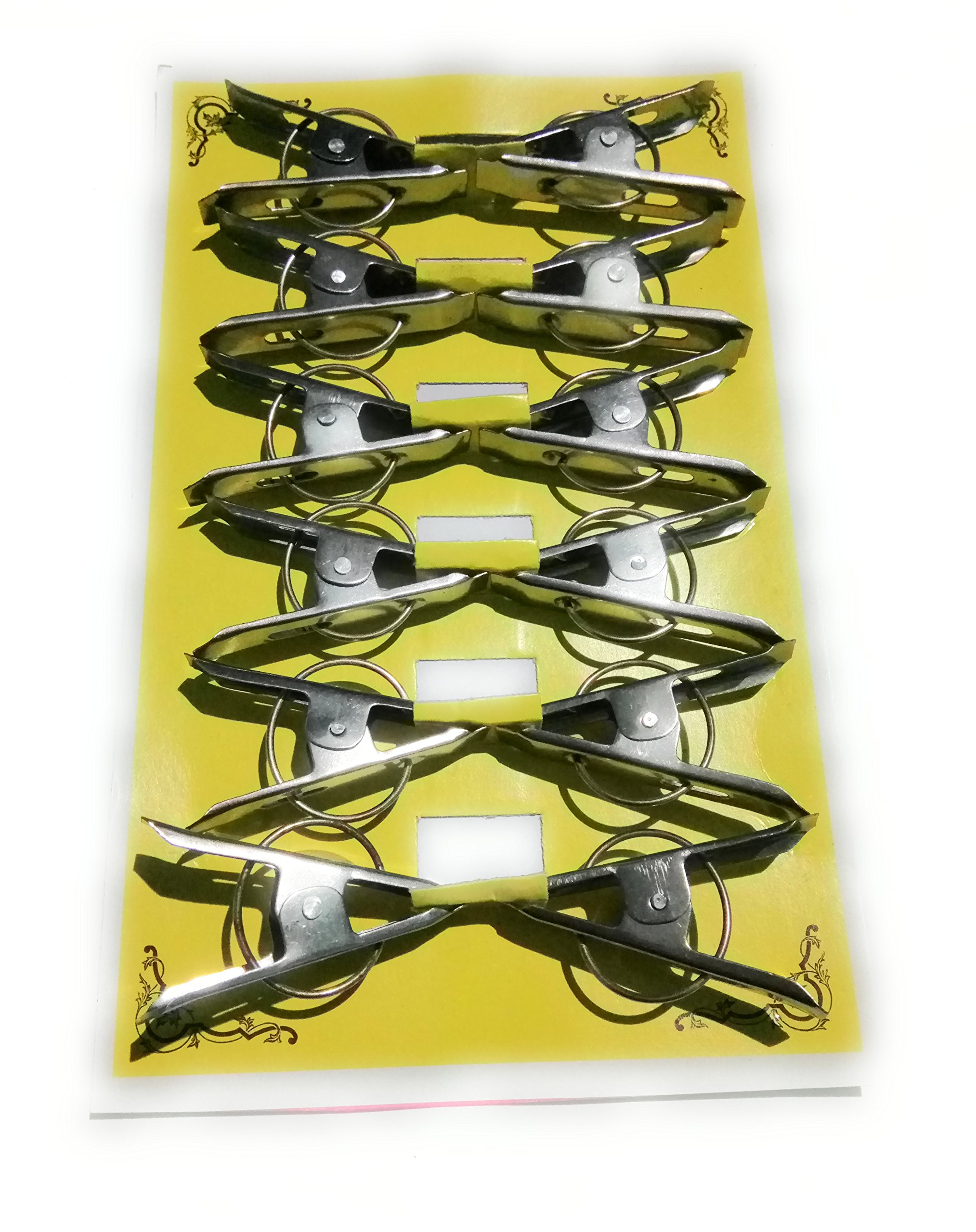 dannu Cloth Clips Stainless Steel (Set of 12)