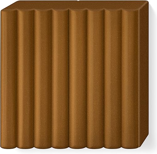 Miniatura 2 de STAEDTLER 8010-71 FIMO Effect - Arcilla de modelado polimérica endurecedora para horno, bronce antiguo metálico (1 bloque de 2.01 oz)