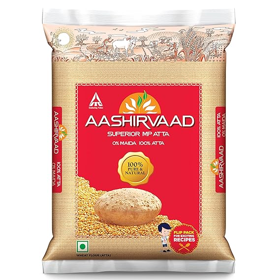 Aashirvaad Superior MP Atta, 1kg Pack