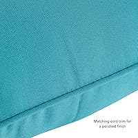 Vista 192 de Greendale Home Fashions 2-Piece Outdoor Deep Seat Cushion Set, Steel Blue Stripe