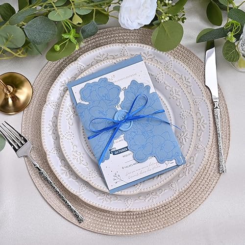 Miniatura 232 de Cinta de satén verde esmeralda de doble cara de 1-1/2 pulgadas x 50 yardas, cinta de poliéster verde esmeralda para envolver regalos, muy adecuada