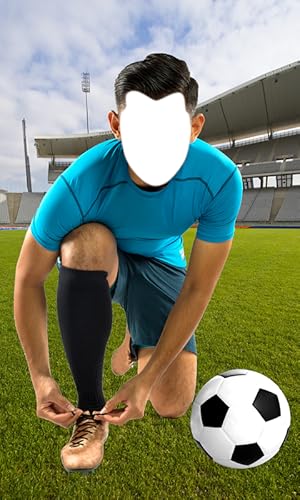 Montagem de fotos de futebol