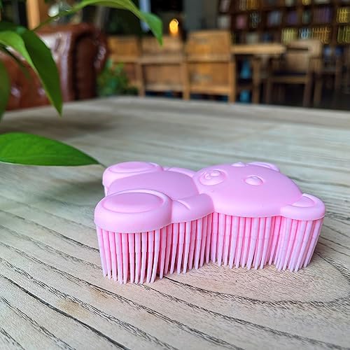 Miniatura 6 de Cepillo sensorial prémium para niños o autismo, limpiador corporal de silicona suave, cepillos sensoriales 2 en 1 para terapia ocupacional, esponja