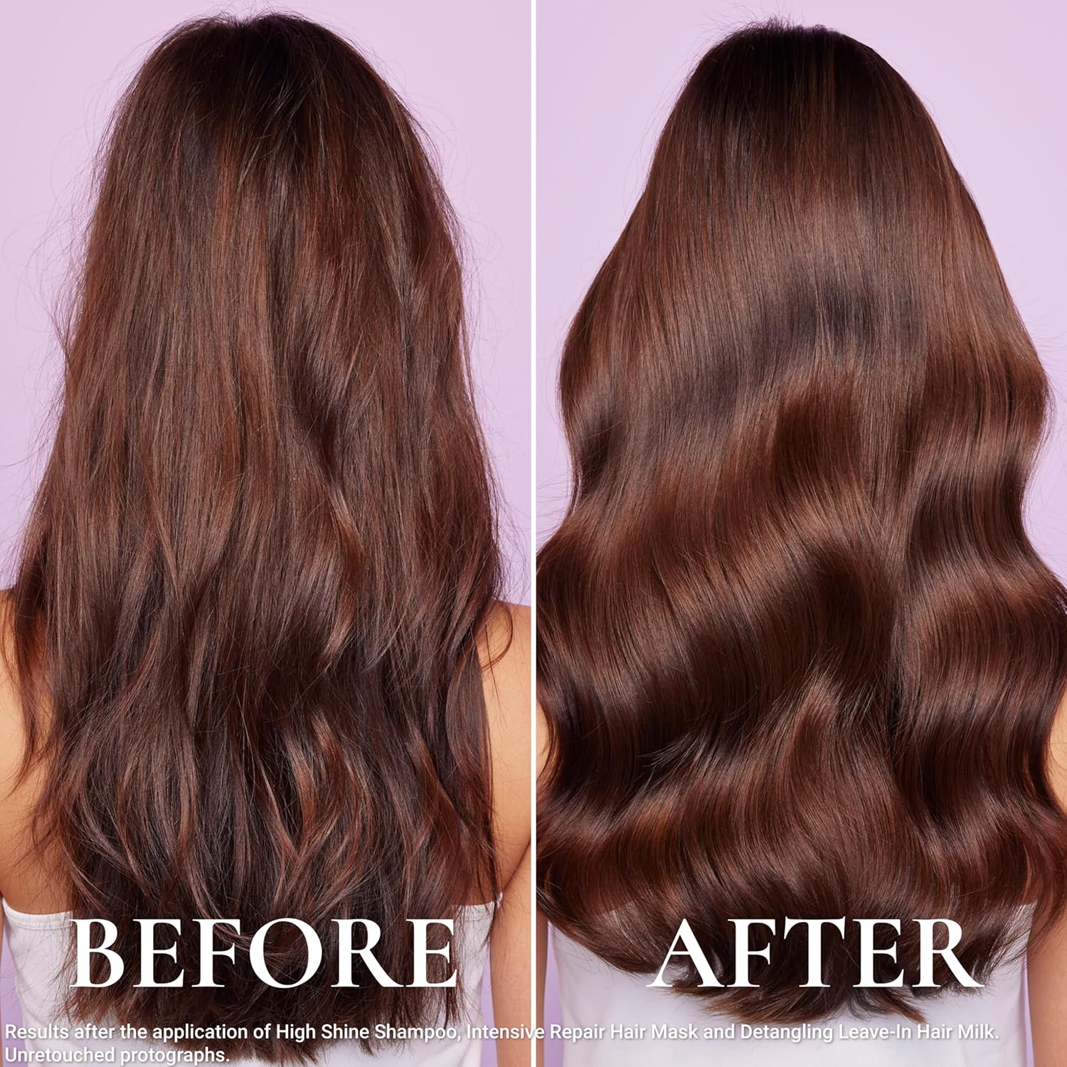 Nuxe Hair Prodigieux Detangling Leave-in Hair Milk with Fermented Pink Camellia Oil, Heat Protection & Shine, 3.3 Fl Oz - Image 3