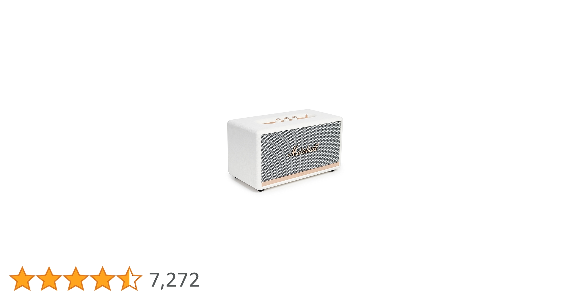 sa　Marshall Stanmore II ホワイト Stanmore II Bluetooth speaker with larger than life sound