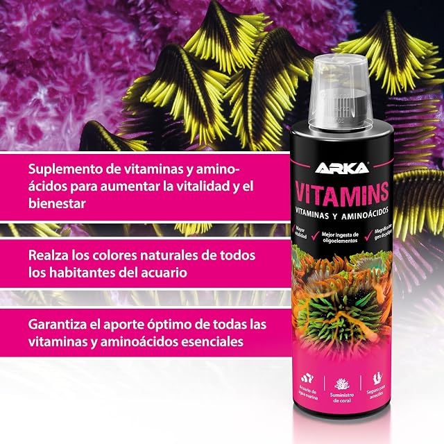 Foto 4 de 7 de Microbe-Lift Vitamins - Importantes Vitaminas y Aminoácidos para Corales y Peces, para Acuarios de Agua Salada