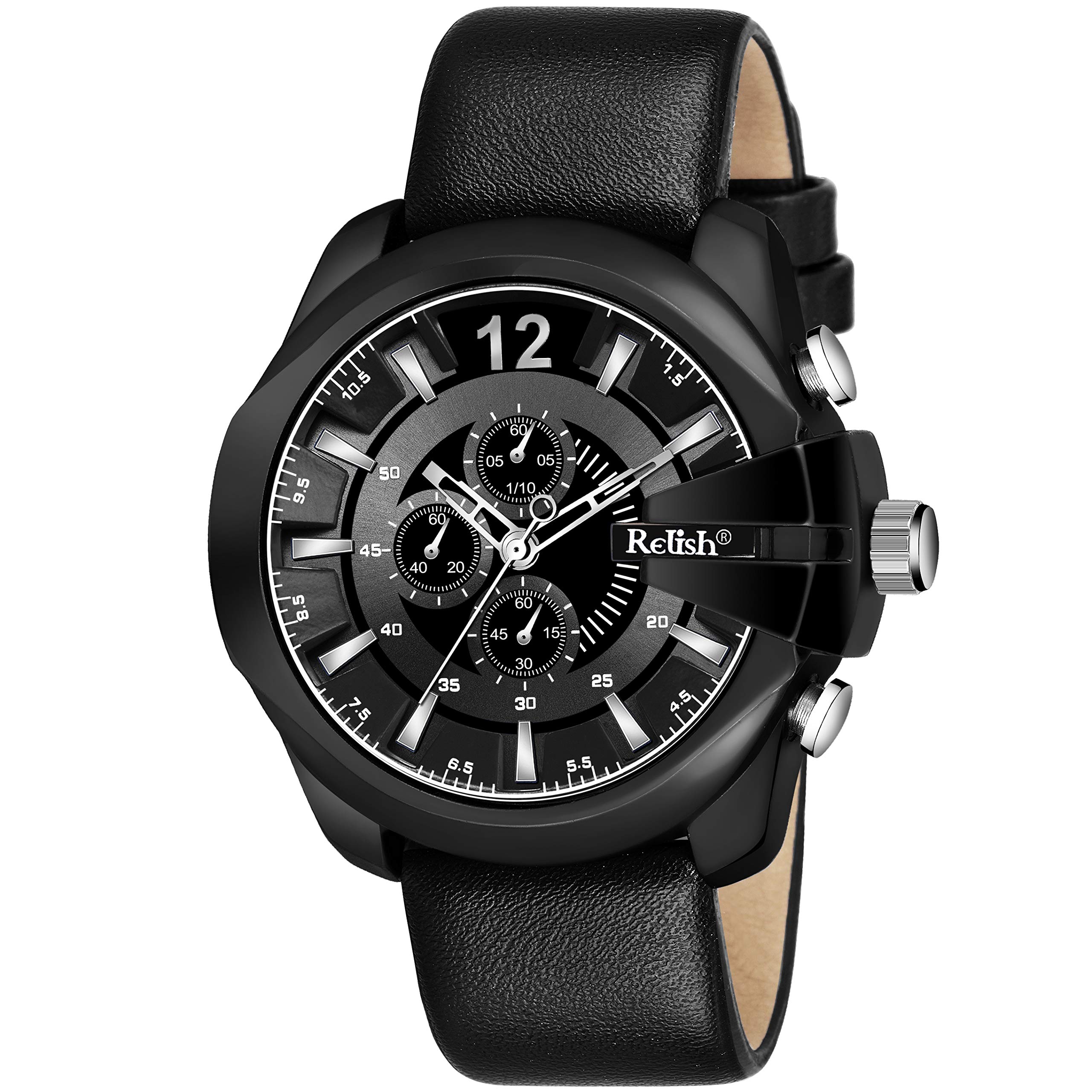 Relish Premium Series Analog Watch - for Men & Boys | Gift for Men s (Black) (B08WHZZL9C) Amazon Price History, Amazon Price Tracker