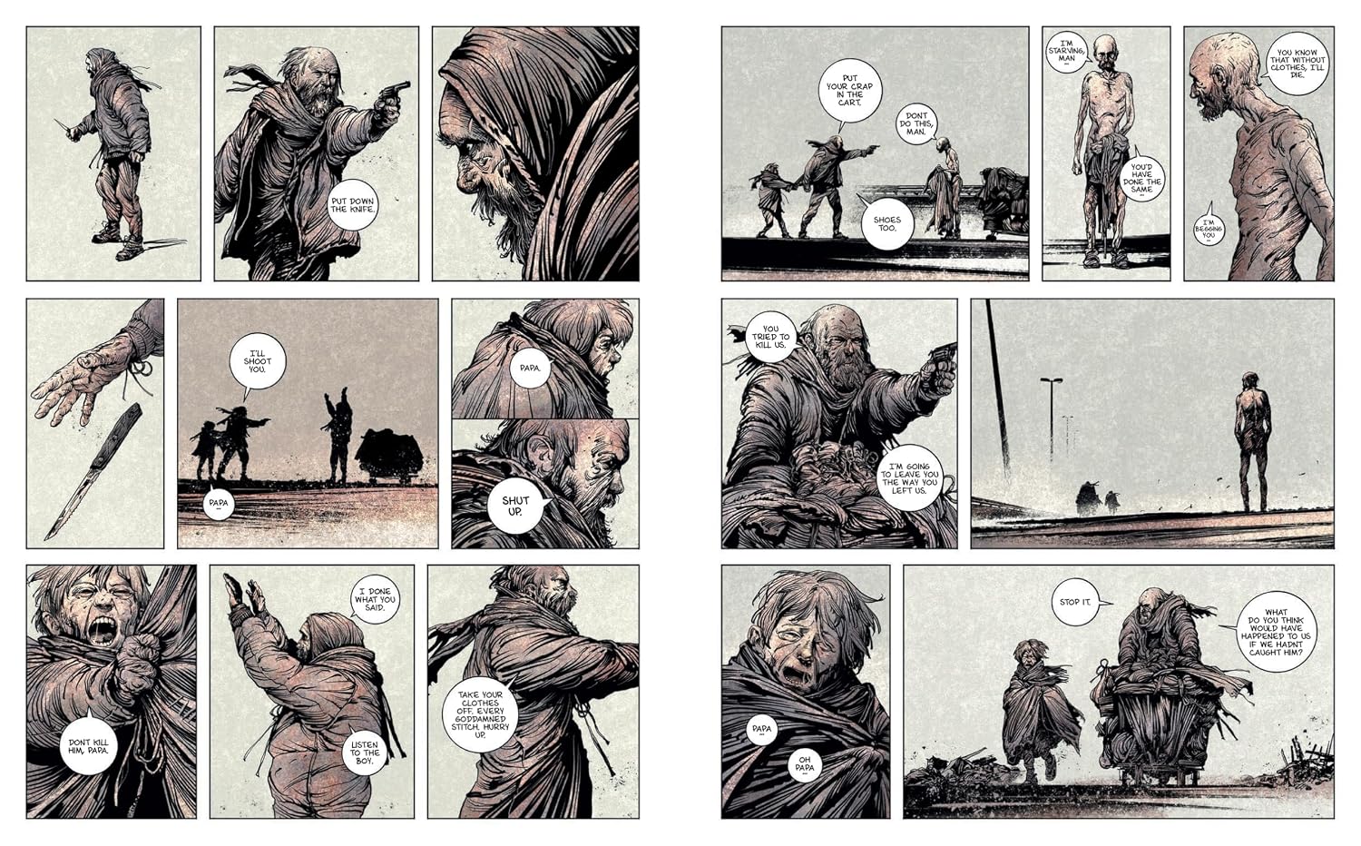 The Road: A Graphic Novel Adaptation