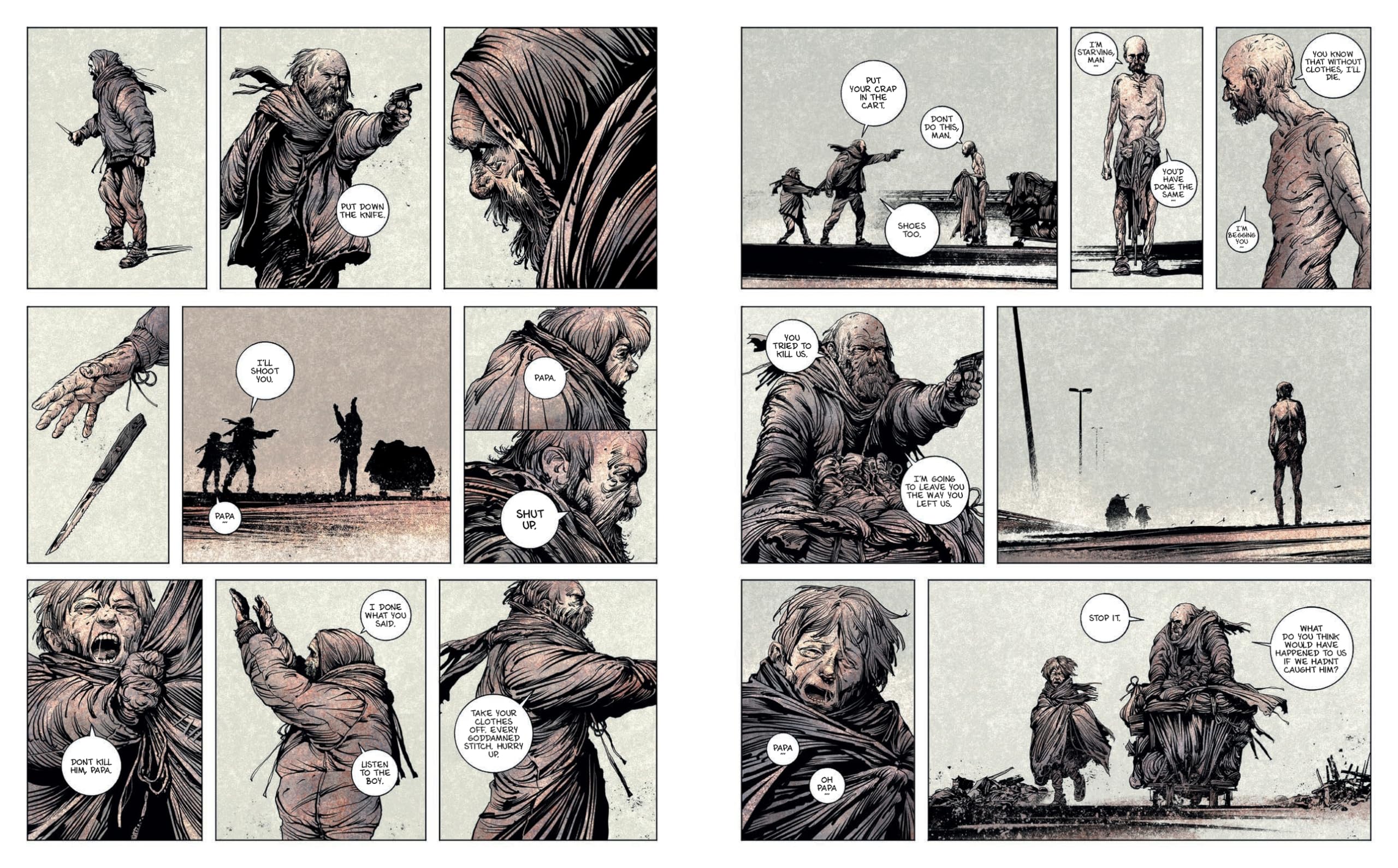 The Road: a graphic novel adaptation