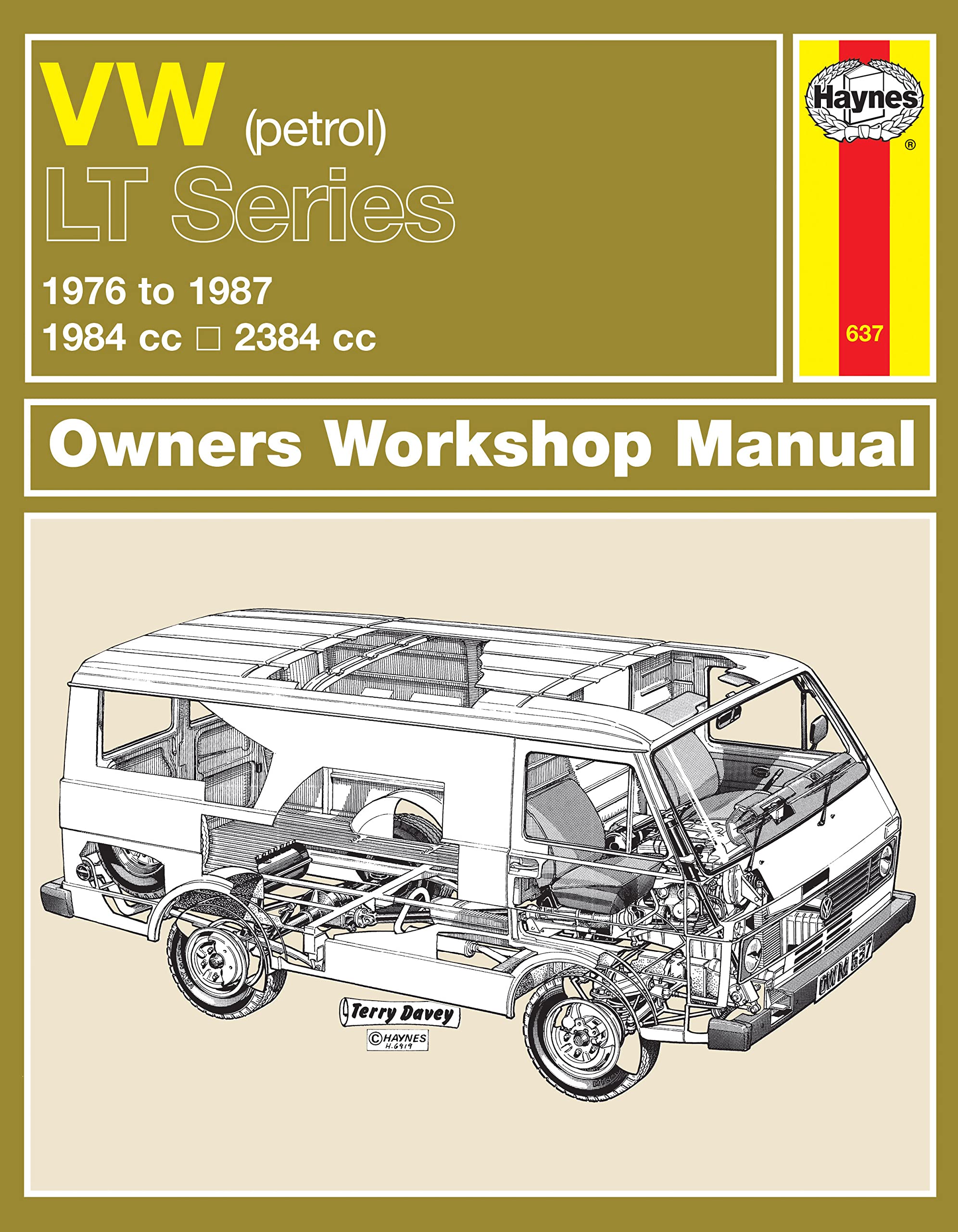 VW LT Petrol Vans & Light Trucks (76-87) Haynes Repair Manual