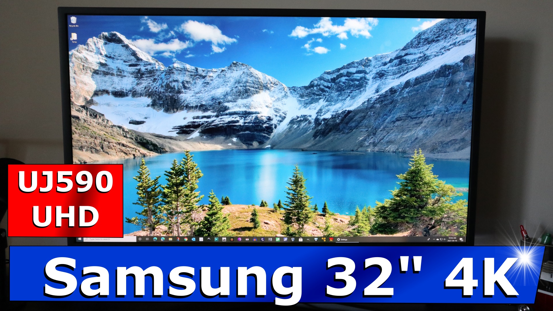 Monitor Uj59 32 Polegadas Watch Samsung UJ59 4K 32