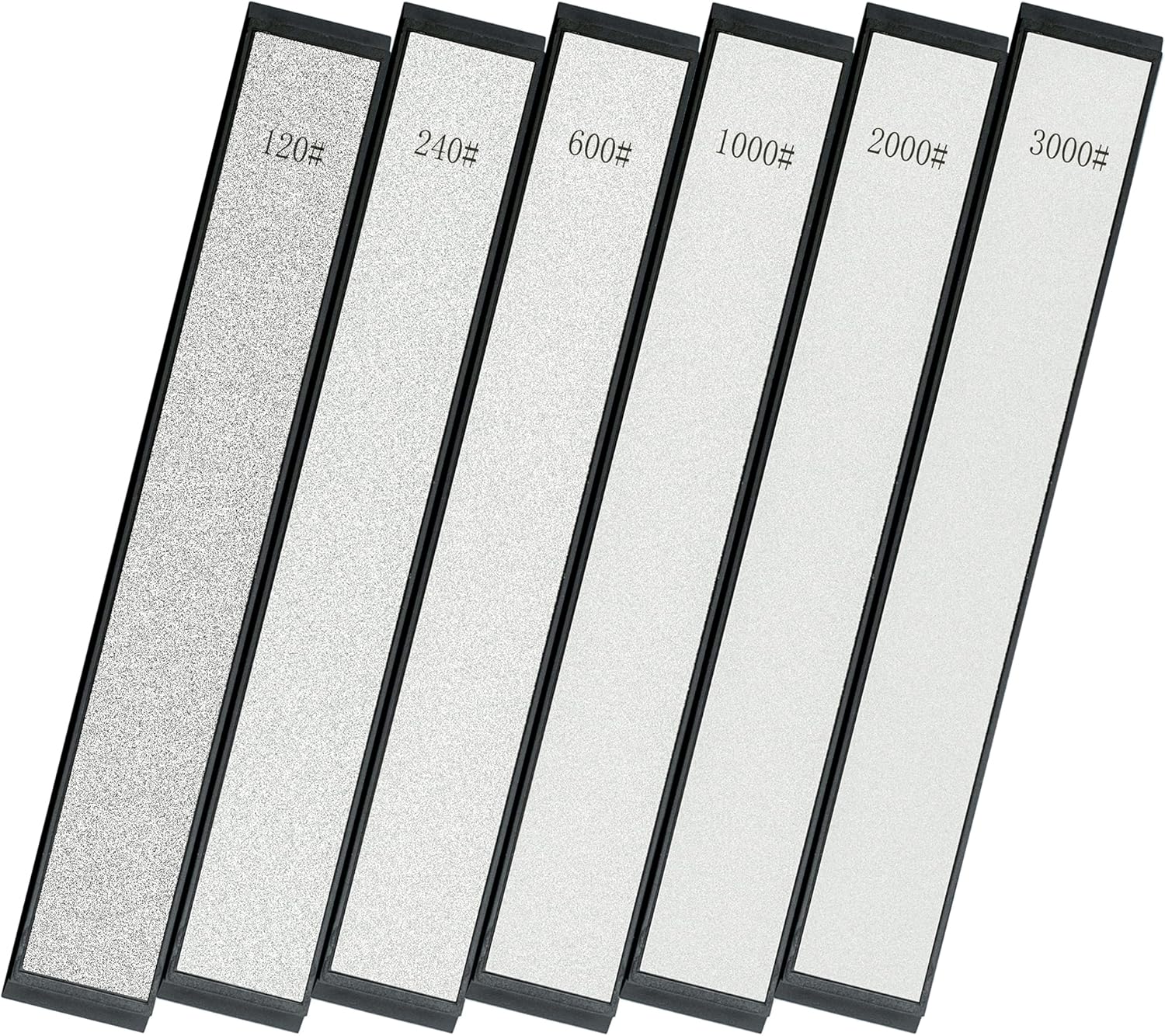 CWOVRS Diamond Sharpening Stones, 6 PCS Diamond Whetstones Knife