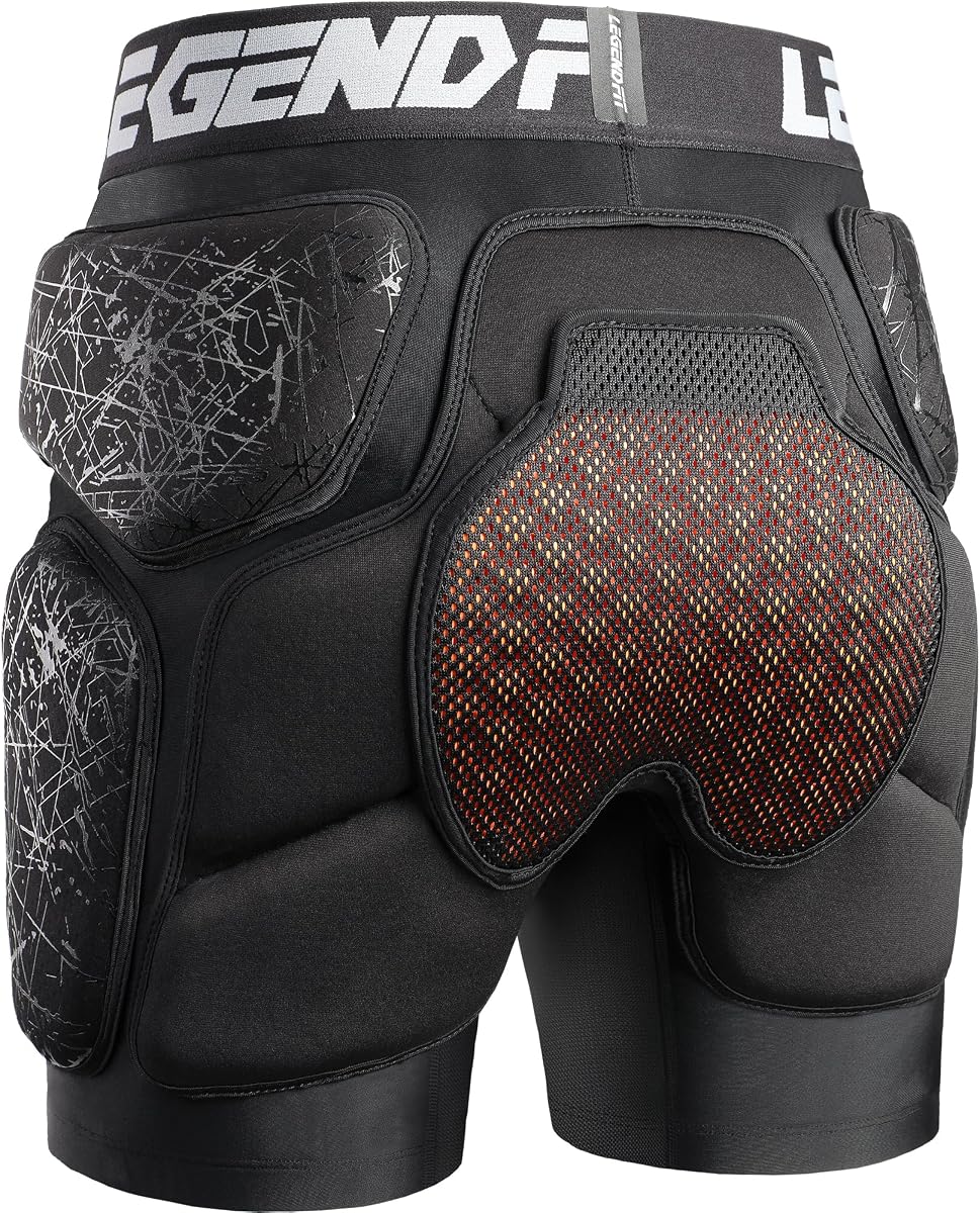 Protective Padded Shorts Snowboard Ski Hip Tailbone | D30 Impact Skateboard Butt Protection