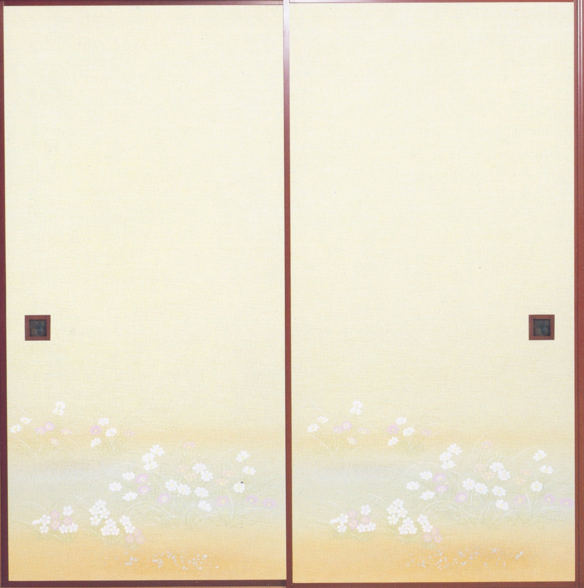 Amazon | 襖紙 あづち (azuchi) 第三集 No.660 コスモス 1枚柄
