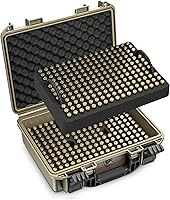Vista 8 de 350 Round Ammo Locking Storage Case - Travel Safe/Mil Spec/Waterproof Ammo Box - for 9x19mm Parabellum/9mm Luger, 380ACP, 38 S&W, 356 TS&W,7.63mm