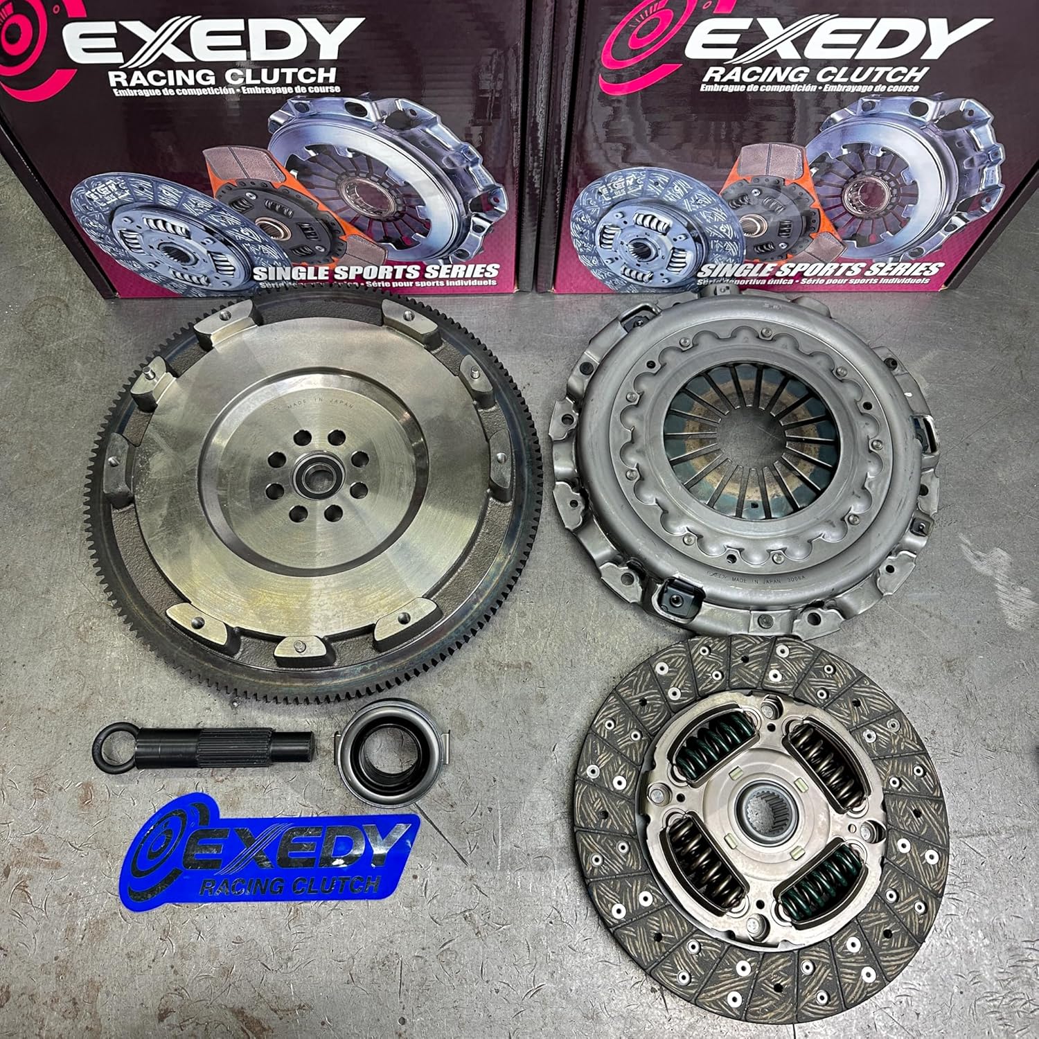 Exedy OEM Clutch Kit and OEM Flywheel Compatible with Honda Civic Type R 2017-2021 FK8 2.0L Turbo