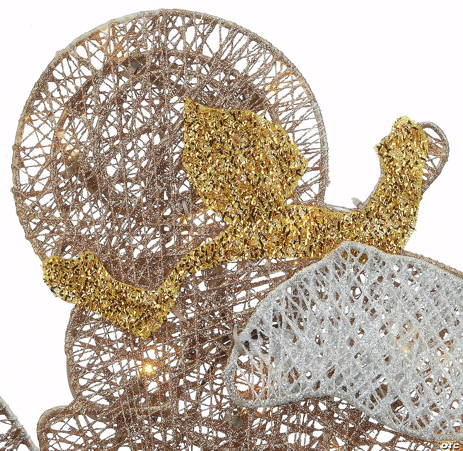 Gulnar.Exporting 55" Nativity Scene with White LED Lights