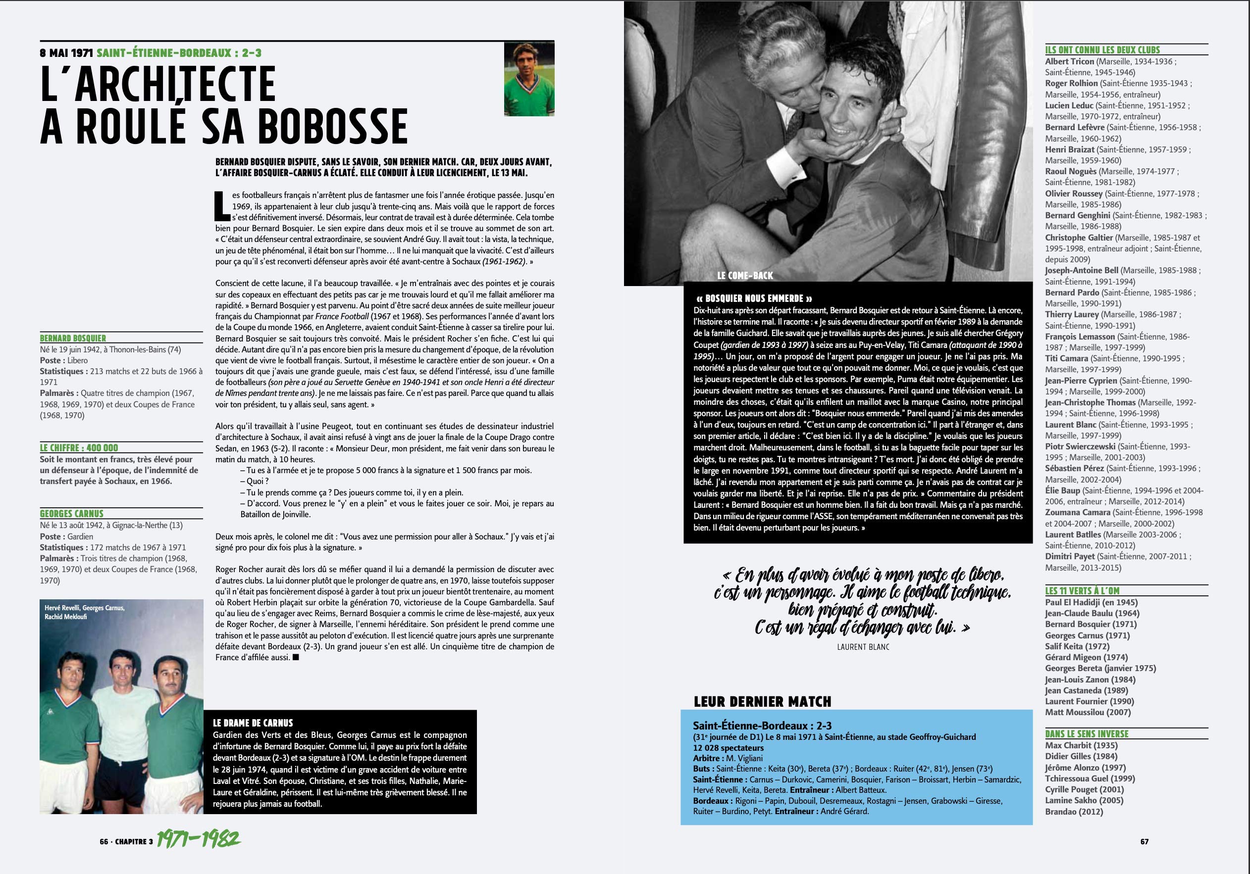 La légende des verts par ceux qui l'ont écrite