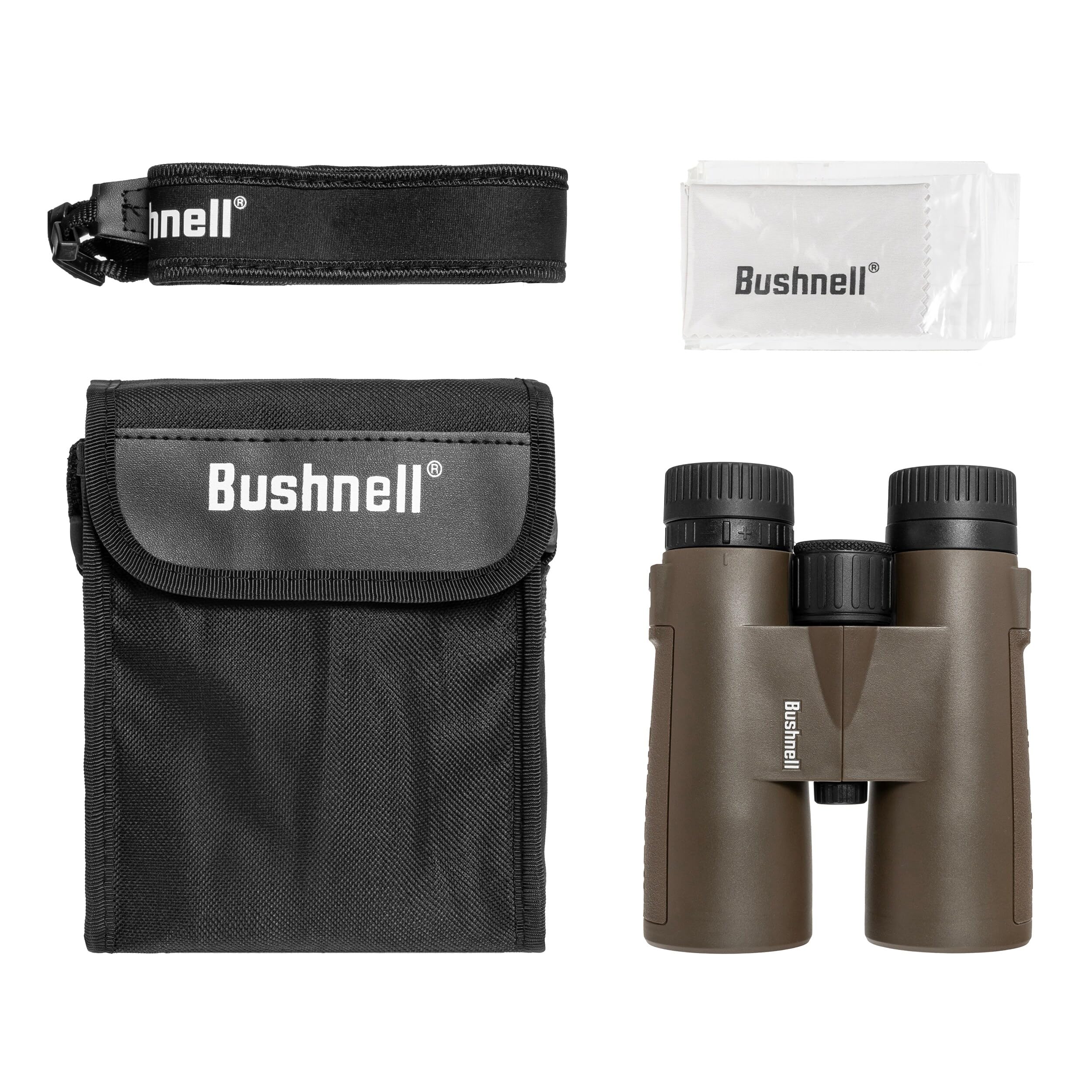 Bushnell - Explorer 8x42 Jumelles - Prisme de Toit - Marron - Étanche - IPX7 - Entièrement Multicouches - Prisme BaK4-210842RB