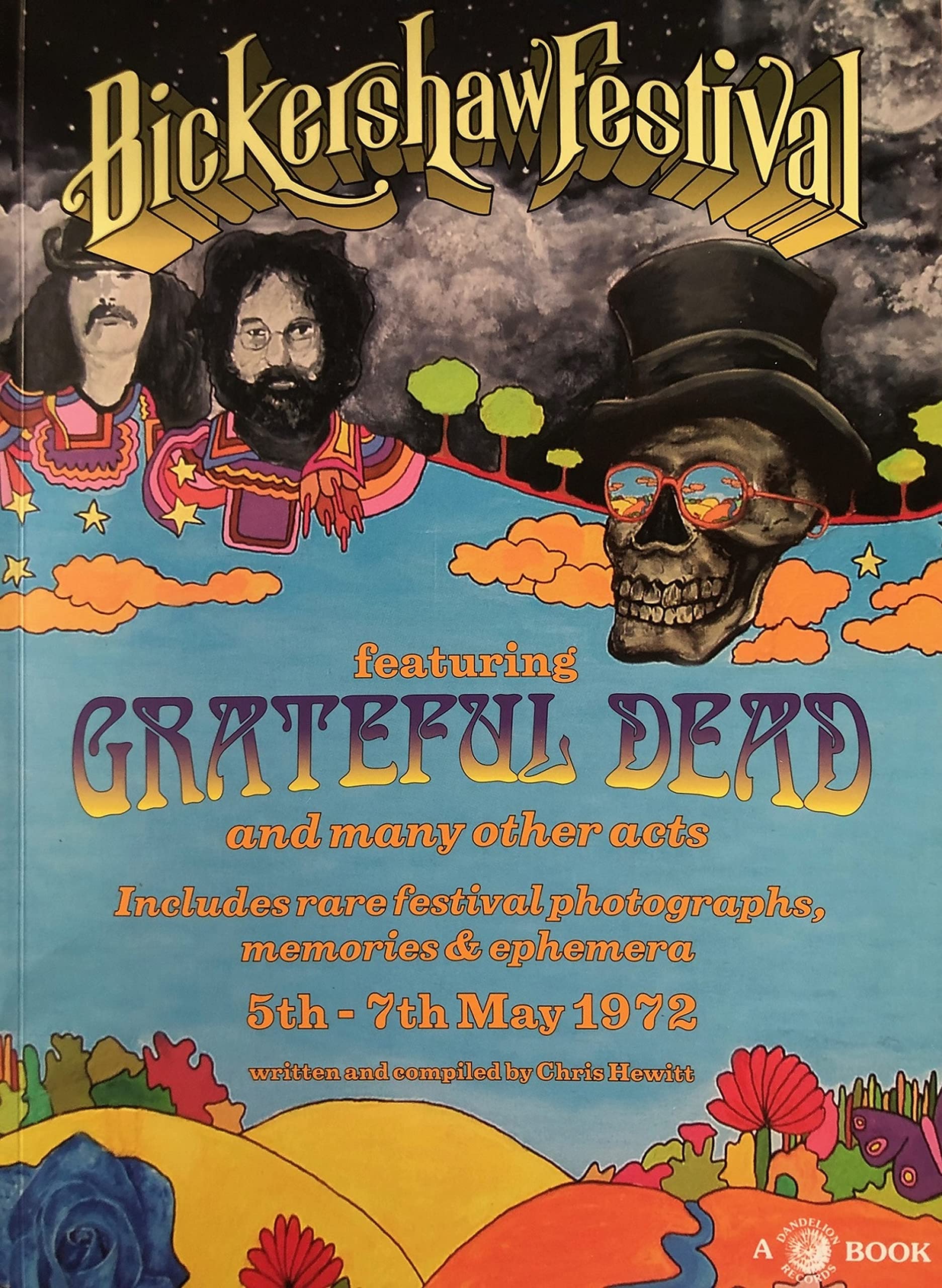 The Grateful Dead 1972 (50th Anniversary by Chris Hewitt)