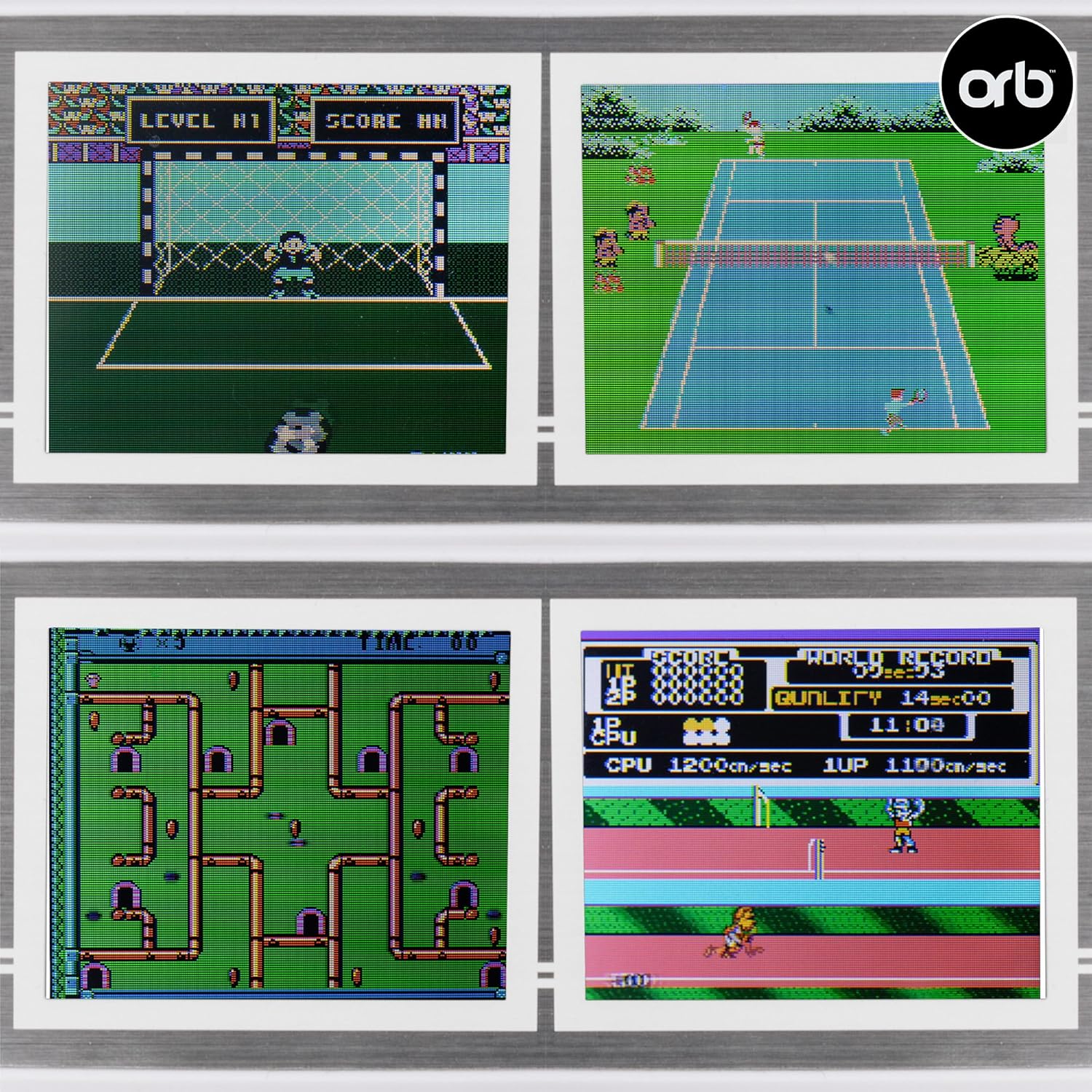 Mini Retro Games Console, 240 in-Built Games, 8-Bit Retro Gaming Handheld Console, 2.5” Full Colour LCD Screen Pocket Console, Immersive Sound Games Console - ThumbsUp! 5 91RFsJGGO+L. AC SL1500