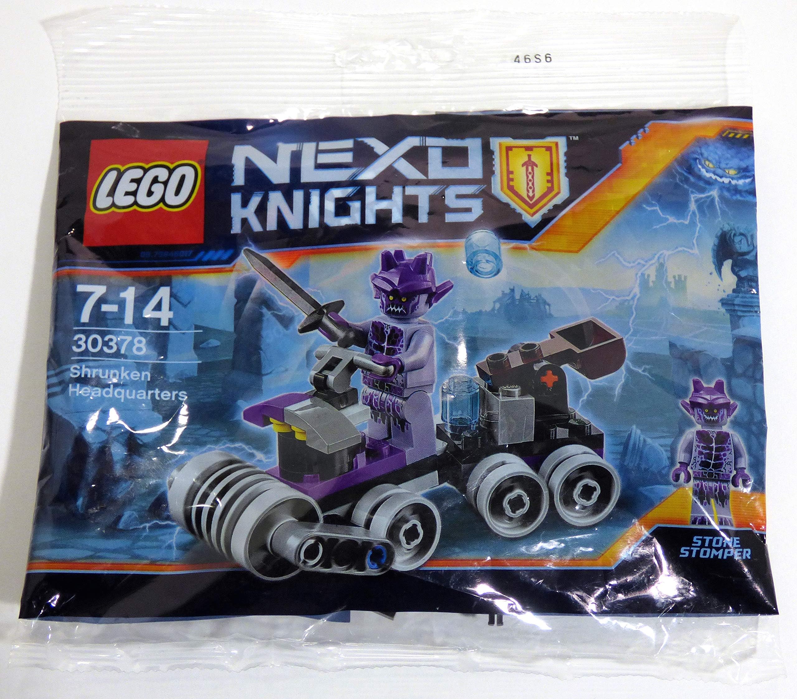 Nexo Knights Shrunken Headquarters Polybag Set 30378