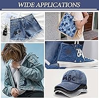 Vista 59 de KING MOUNTAIN - Parche de lona para colocar con la plancha, 3 x 60 pulgadas, parche de reparación de tela 100% de algodón, impermeable; para sofás