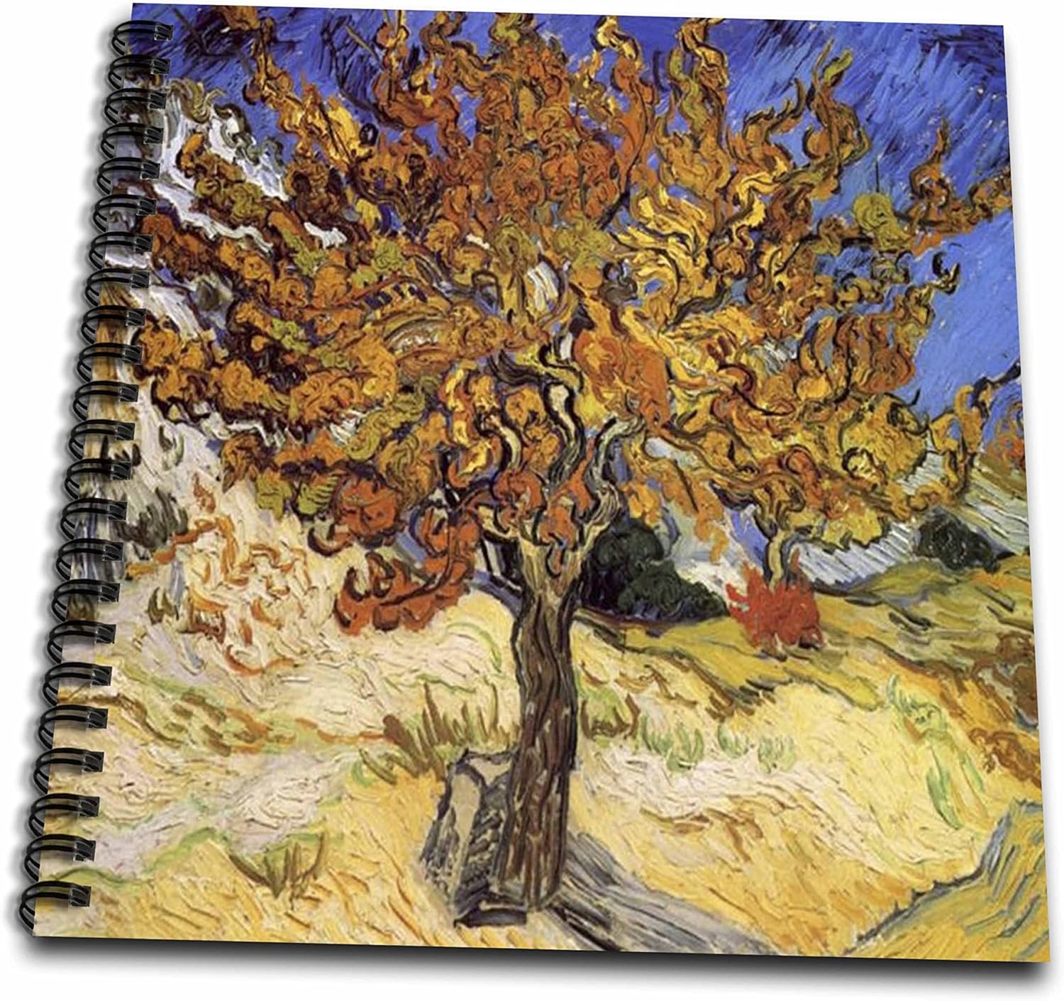 3dRose db_48249_2 Van Gogh Mulberry Tree-Memory Book, 12 by 12-Inch