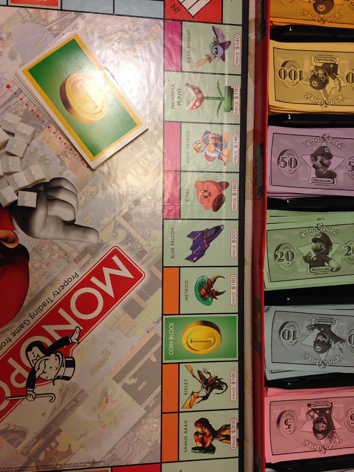 Nintendo Monopoly Game