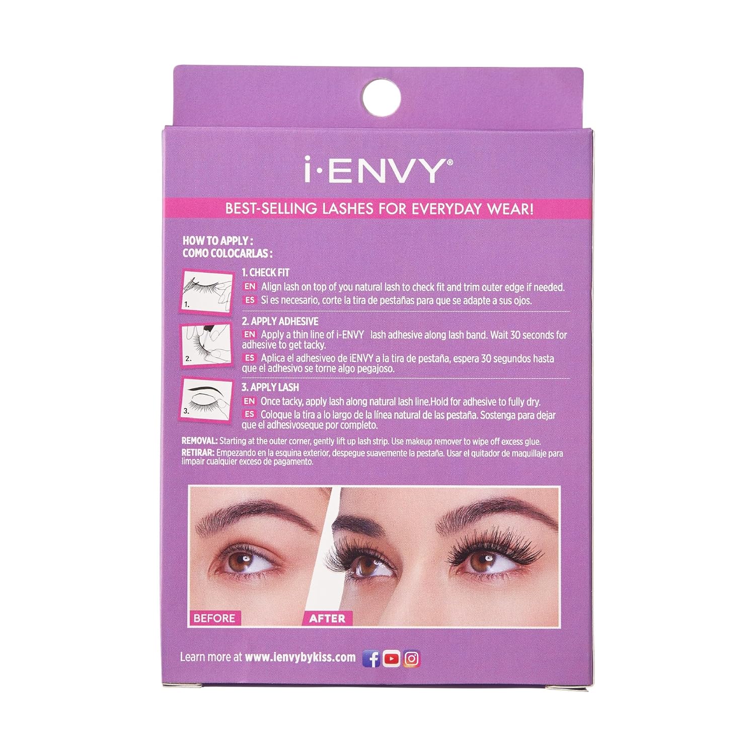 i•ENVY 10 Pairs So Wispy False Lashes (2 Pack), Premium Quality 100% Human Hair, Fluffy Feathered Eyelashes with Volume & Curl, Natural Look, Lightweight, Comfortable, Reusable for Everyday Wear