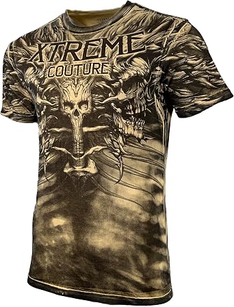 Xtreme Couture by Affliction Mens T-Shirt Charred Remains