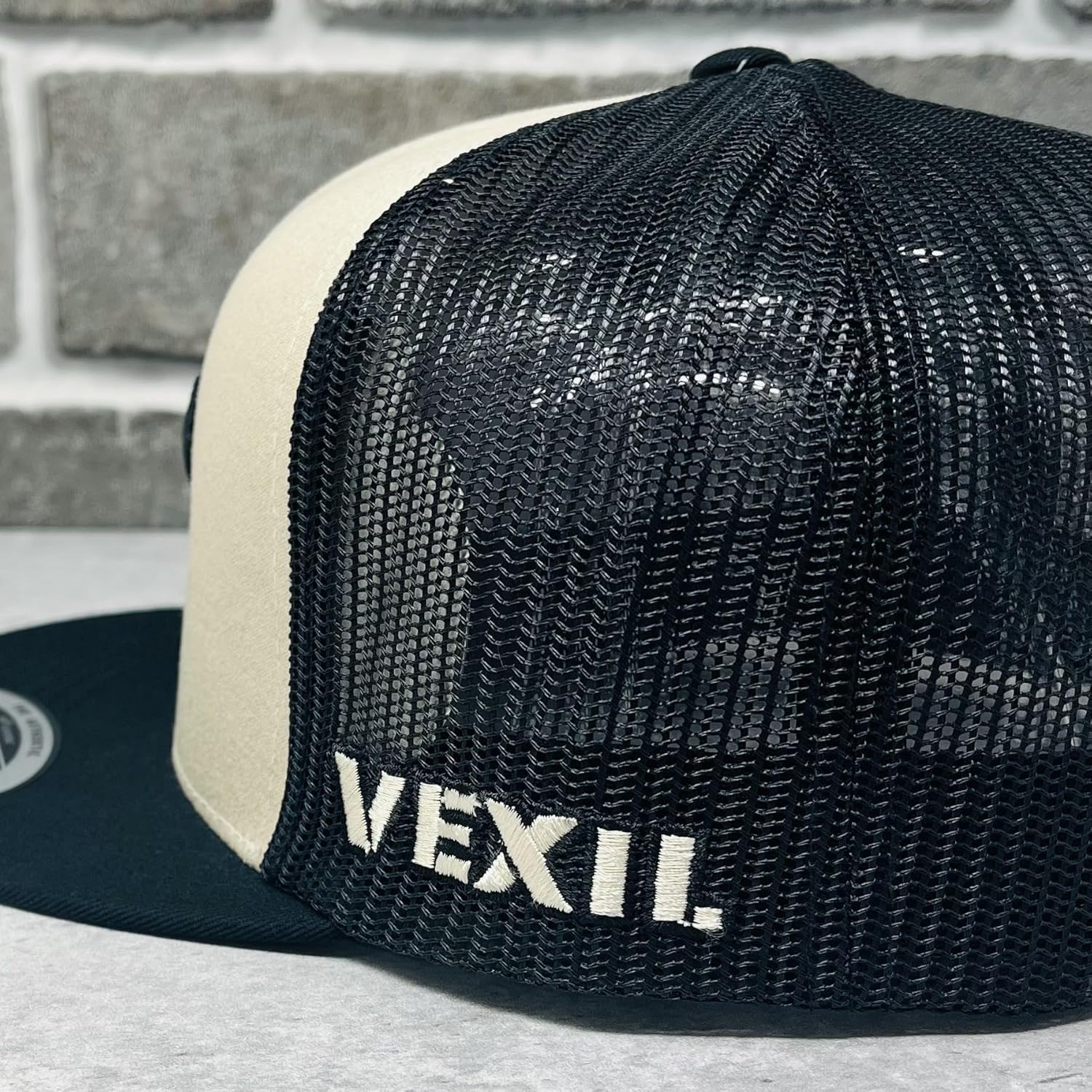 Vexil Classic Icon 3D Embroidery Logo Adjustable Western Rodeo Bull Riding Snapback Meshback Hat