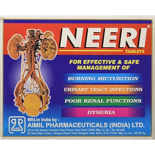 NEERI UTI Relief Tablets - 30 Tablets