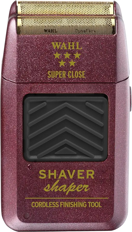 Wahl Professional 5 Star Series Shaver/Shaper, Cord/Cordless Finishing Tool, Rechargeable NiCad Battery, Up to 60 Minutes Runtime, Bump-Free Ultra-Close Shave