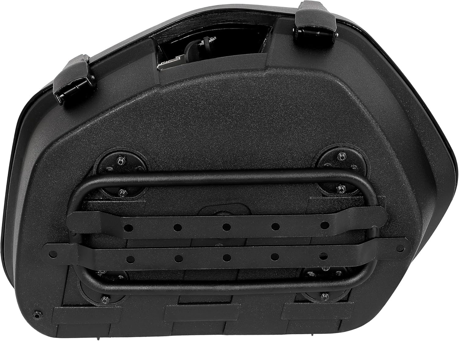 ECOTRIC Hard Saddlebags Compatible with Can-am Spyder ROADSTER RS ST Honda Street With Mounting Brackets