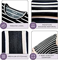 Vista 45 de Rocky Ropa interior térmica para niños, ropa interior larga para niños, capa base para clima frío/esquí Jade